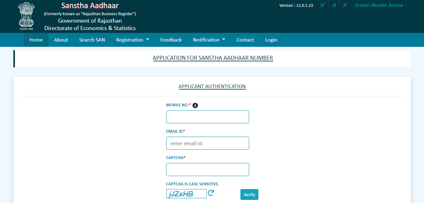 BRN Registration