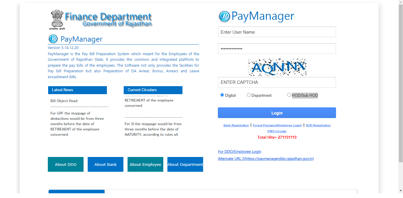 Paymanager 164.100 153.22 