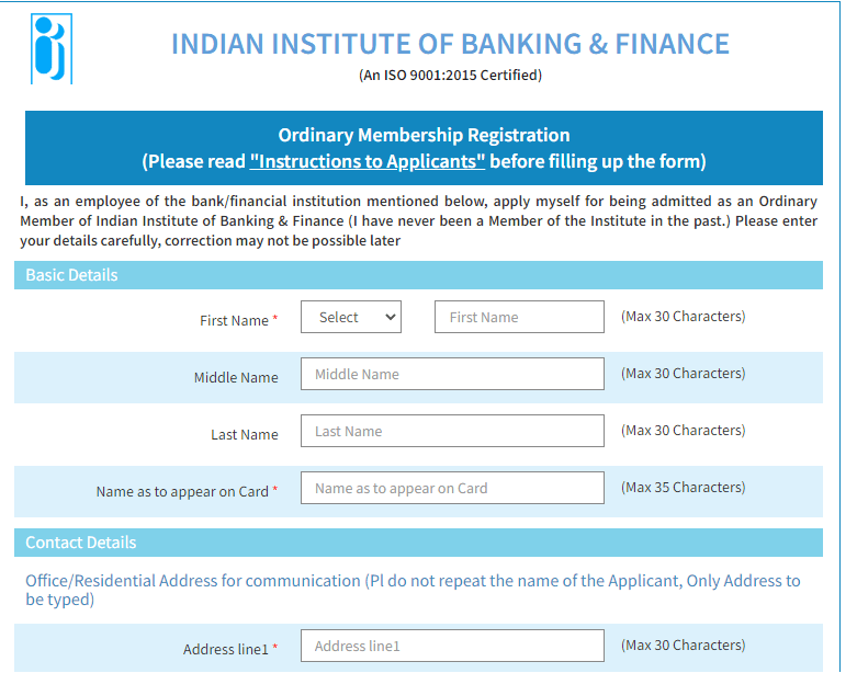 IIBF Jaiib Registration 2023