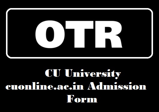 CU University {cuonline.ac.in} Admission Form