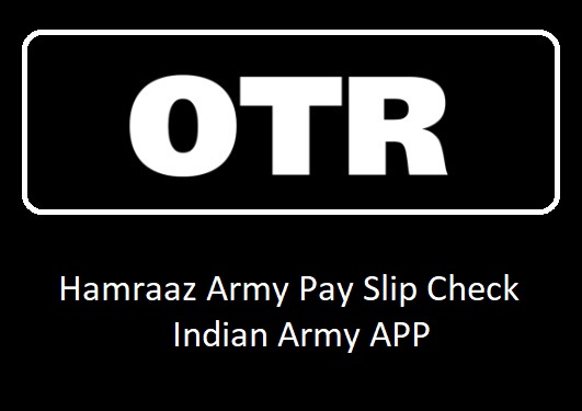 Hamraaz Army Pay Slip