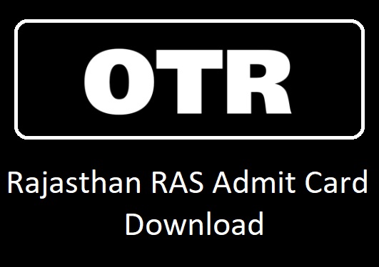 RAS Admit Card, Hall Ticket Download Online