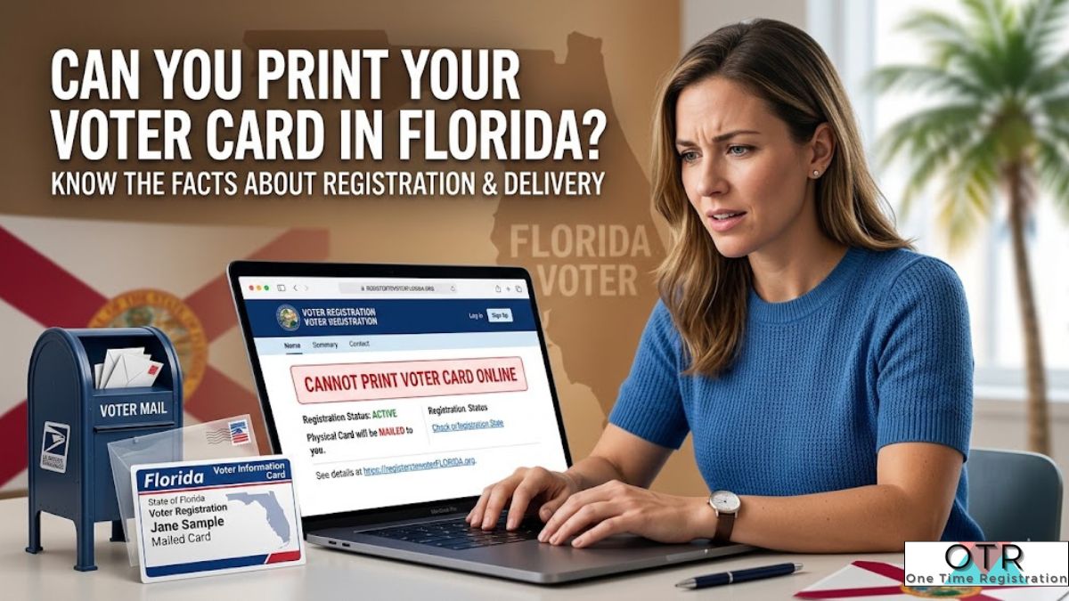 Can I Print My Voter Registration Card Online in Florida