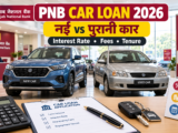 PNB Car Loan Interest Rate 2026: नई और पुरानी कार के रेट, फीस और टेन्योर