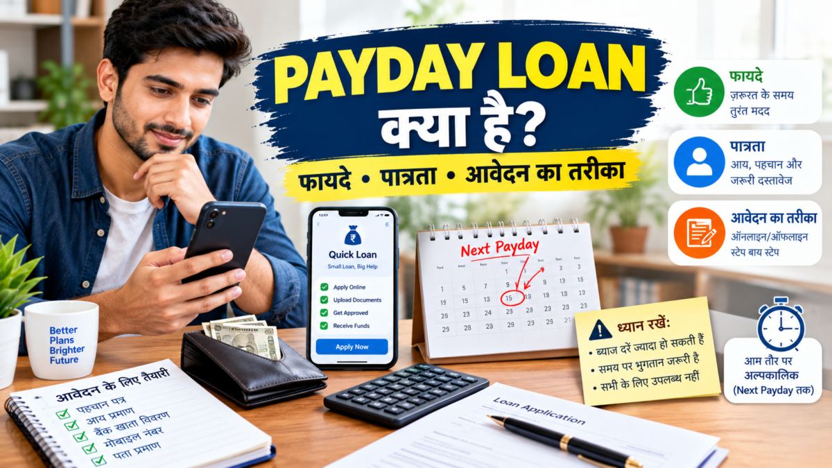 Payday Loan क्या है? मतलब, फायदे, एलिजिबिलिटी और अप्लाई करने का तरीका